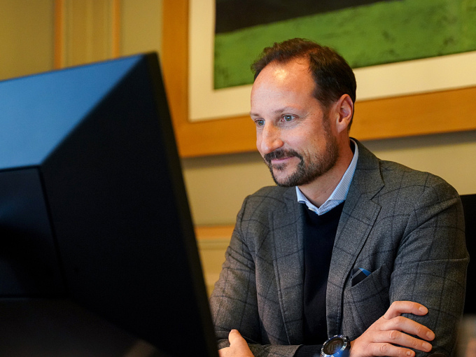 Crown Prince Haakon met with representatives of the Norwegian Refugee Council in Oslo – and Afghanistan, Iraq, Yemen and Lebanon. Photo: The Royal Court